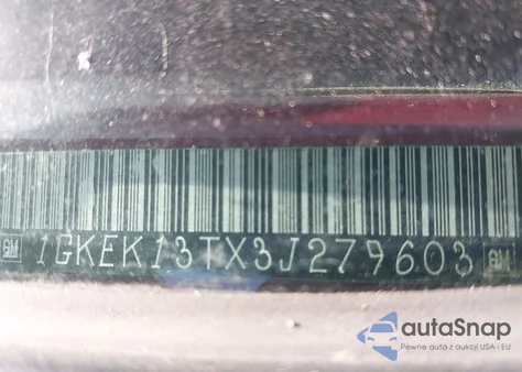 2003 GMC Yukon Slt from USA, damaged, VIN 1GKEK13TX3J279603